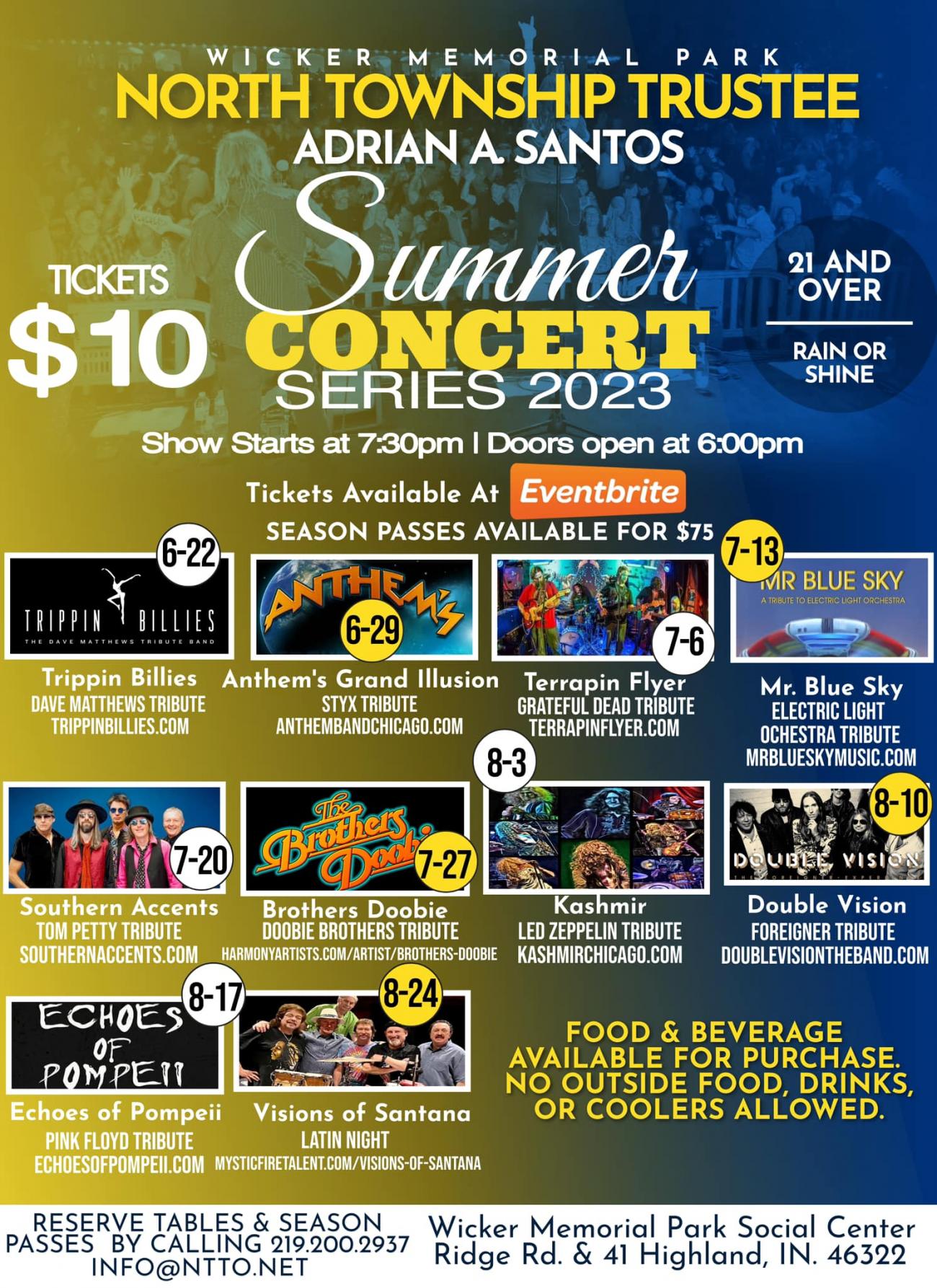 Summer Concert Series at Wicker Park