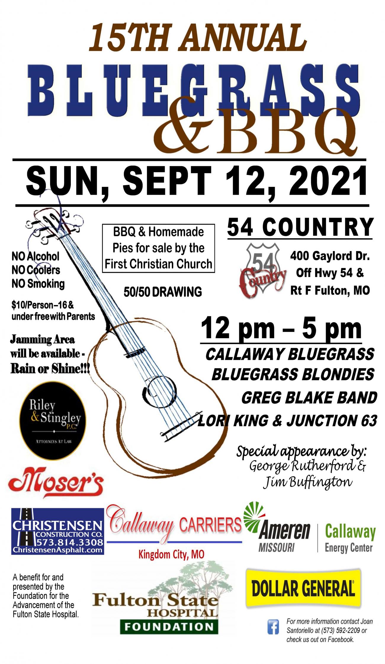 16th annual Bluegrass & Bbq