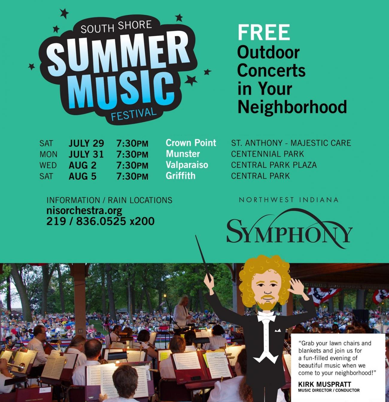 NWI Symphony's South Shore Summer Music Festival 🎵🎺